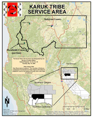 Service Area with Base Map Small